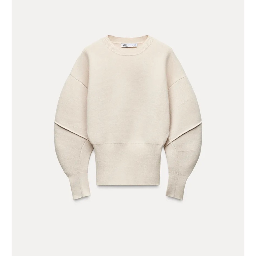 Cream Oversized Sweater